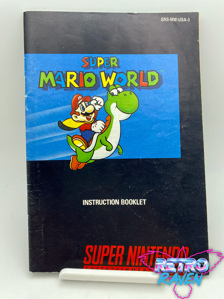 Super Mario World Guide.pdf Super Mario World - Super Nintendo Manual – Retro Raven Games