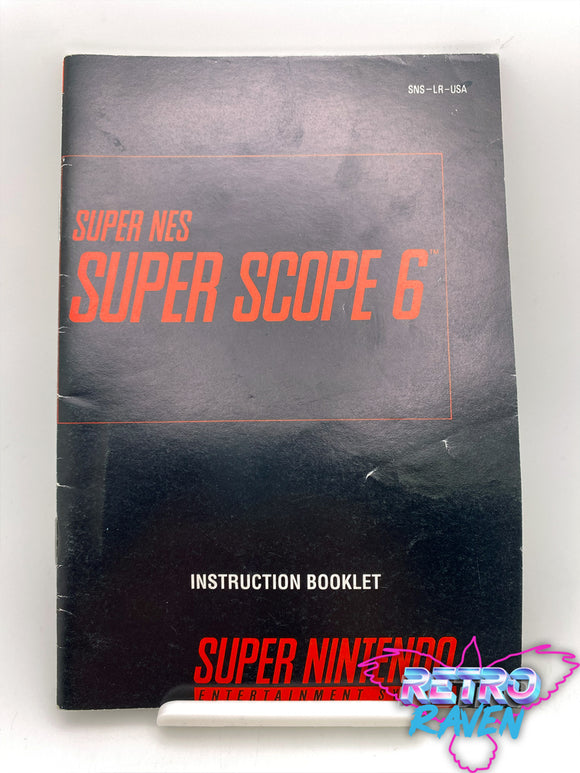 Super Scope 6 - Super Nintendo Manual