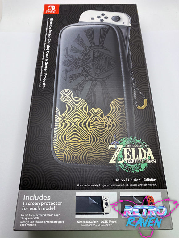 Tears of the Kingdom Switch Carrying Case + Screen Protector for OLED