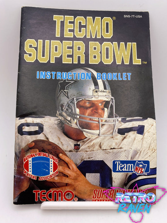 Tecmo Super Bowl - Super Nintendo Manual