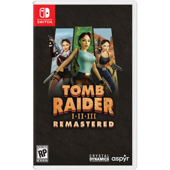 [PRE-ORDER] Tomb Raider I-III Remastered Starring Lara Croft - Nintendo Switch