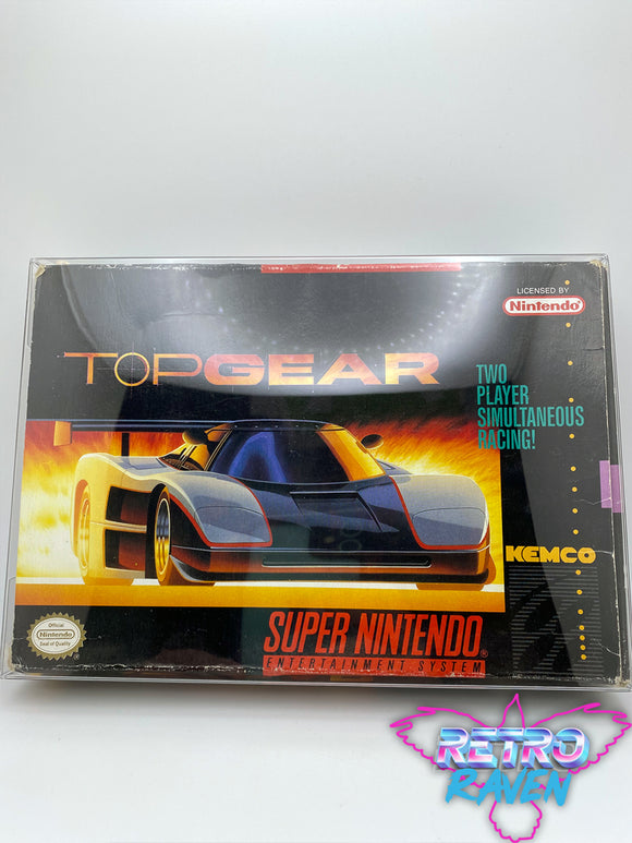 top gear super nintendo snes Top Gear - Super Nintendo