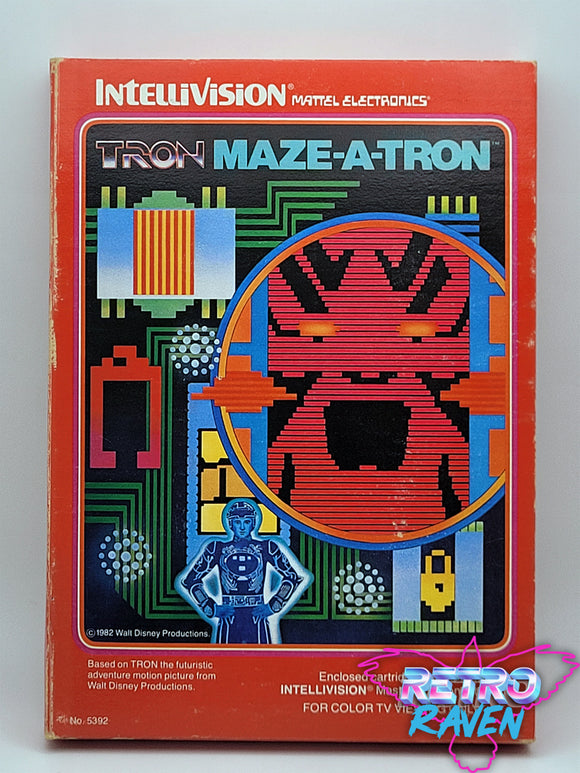 Tron Maze-A-Tron (CIB) - Intellivision