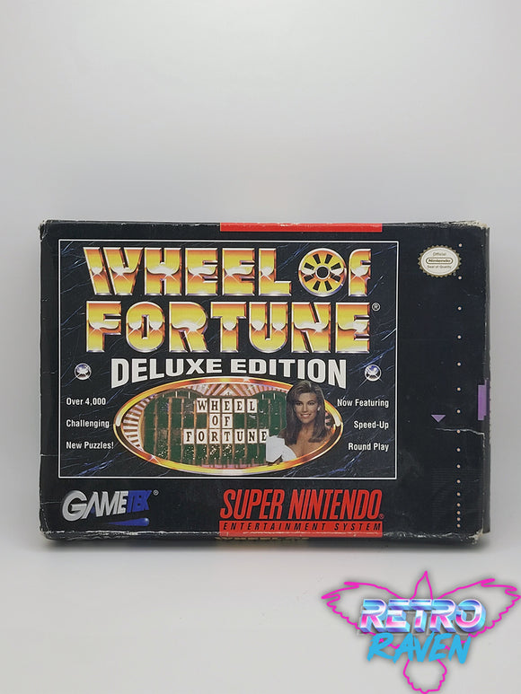 Wheel of Fortune: Deluxe Edition - Super Nintendo - Complete