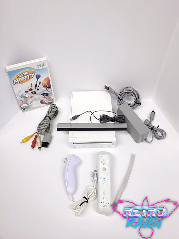 Wii Console & Game Party Bundle