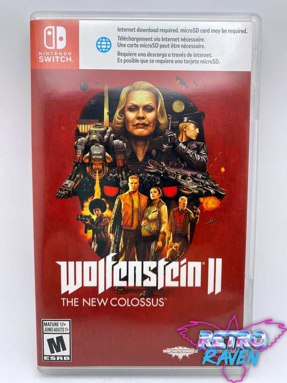 Wolfenstien II: The New Colossus - Nintendo Switch