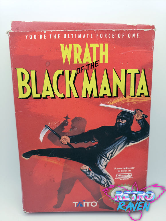 Wrath of the Black Manta - Nintendo NES - Complete