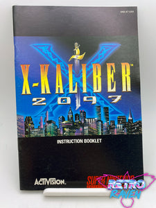 X-Kaliber 2097 - Super Nintendo Manual