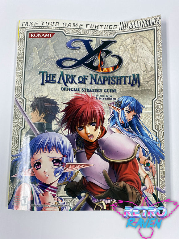 Ys: The Ark Of Napishtim [BradyGames] Strategy Guide