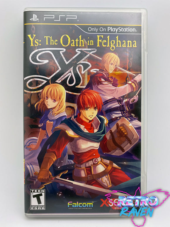 Ys: The Oath in Felghana - Playstation Portable (PSP)