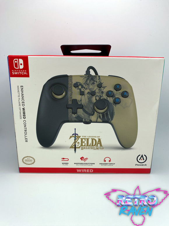 Zelda Breath of the Wild Enhanced Wired Controller for Nintendo Switch