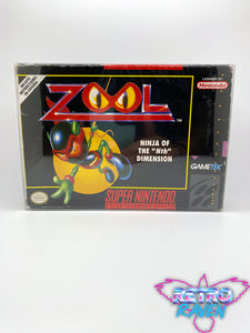 Zool: Ninja of the Nth Dimension - Super Nintendo - Complete