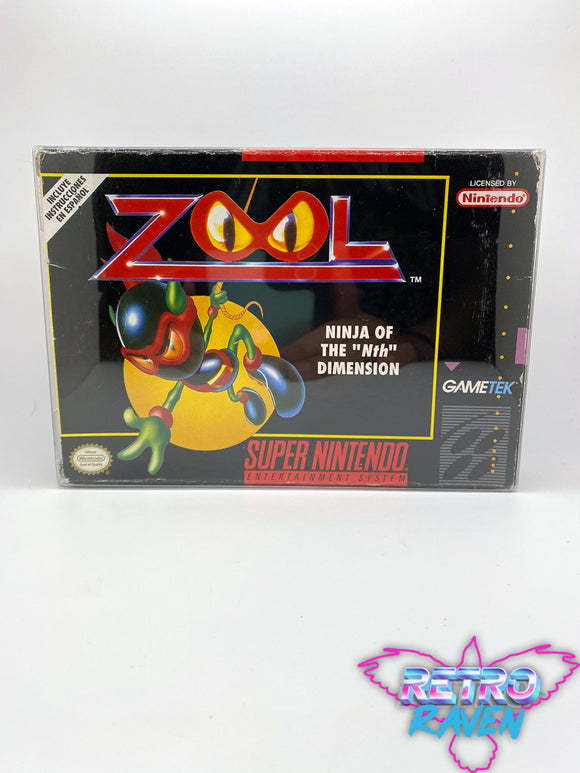 Zool Retro Zool: Ninja of the Nth Dimension - Super Nintendo - Complete – Retro ...
