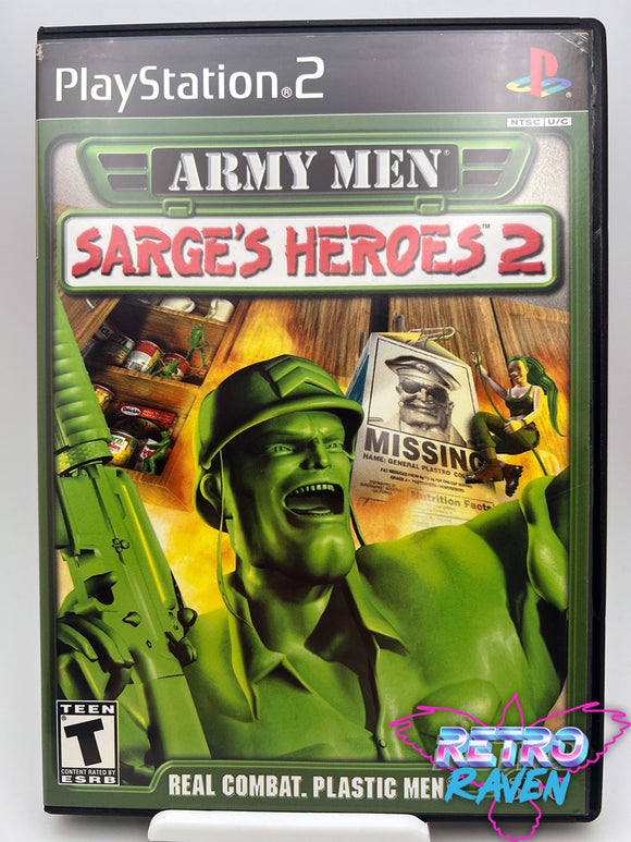 Army Men: Sarge's Heroes 2- PlayStation 2