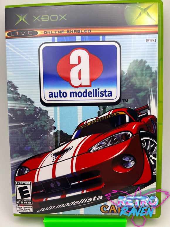 Auto Modellista Box Auto Modellista - Original Xbox – Retro Raven Games