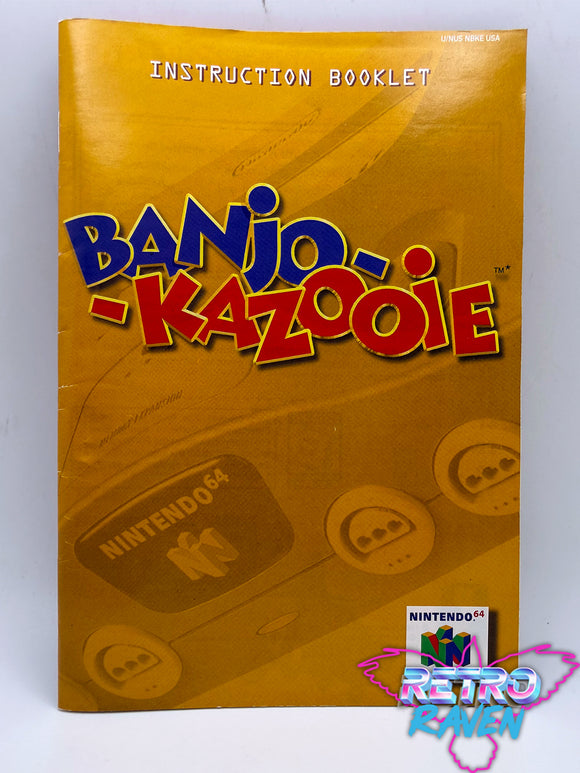 Nintendo 64 Manual – Retro Raven Games