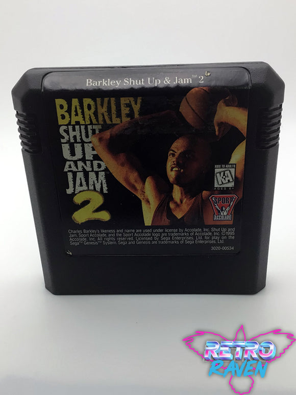Barkley: Shut Up and Jam 2  - Sega Genesis