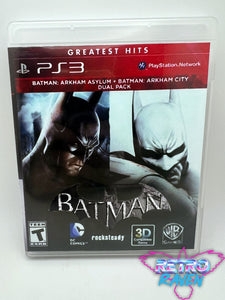 Batman: Arkham Asylum + Batman Arkham City Dual Pack - Playstation 3