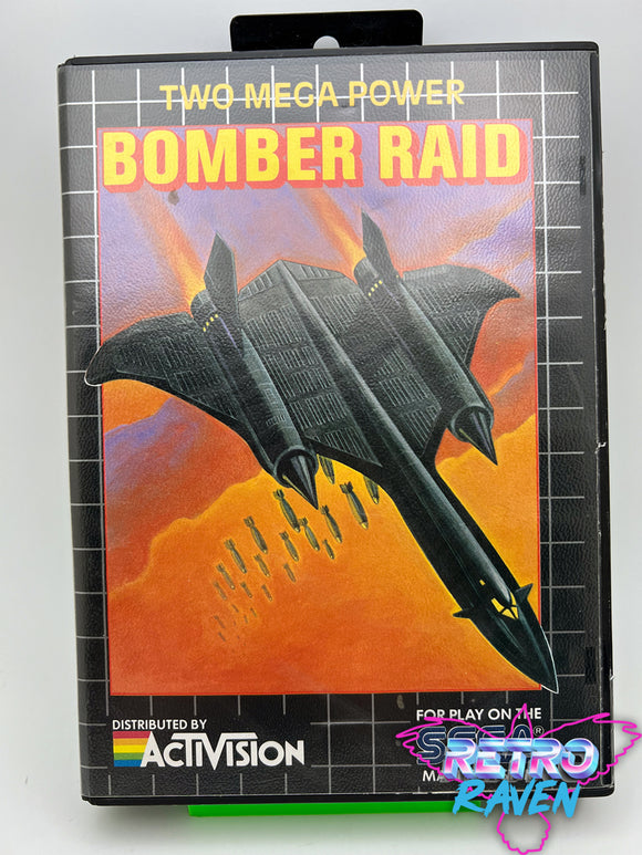 Bomber Raid - Sega Master Sys. - Complete