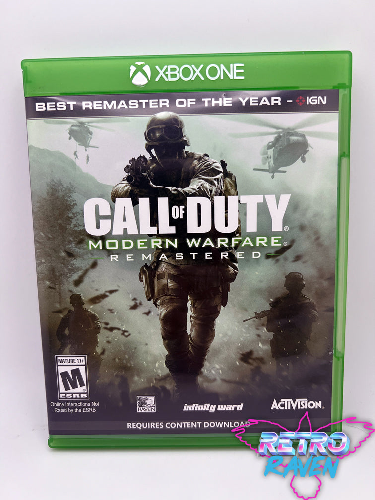Call of Duty: Modern Warfare - Remastered - Xbox One – Retro Raven Games