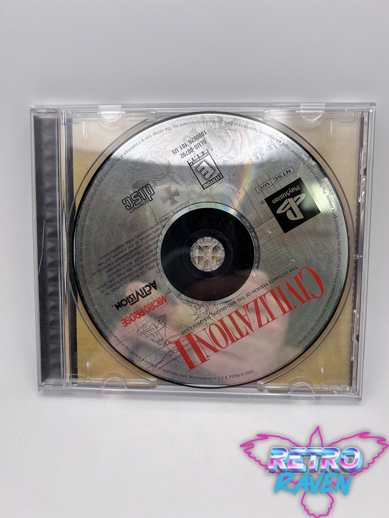 Sid Meier's Civilization II - PlayStation 1 – Retro Raven Games
