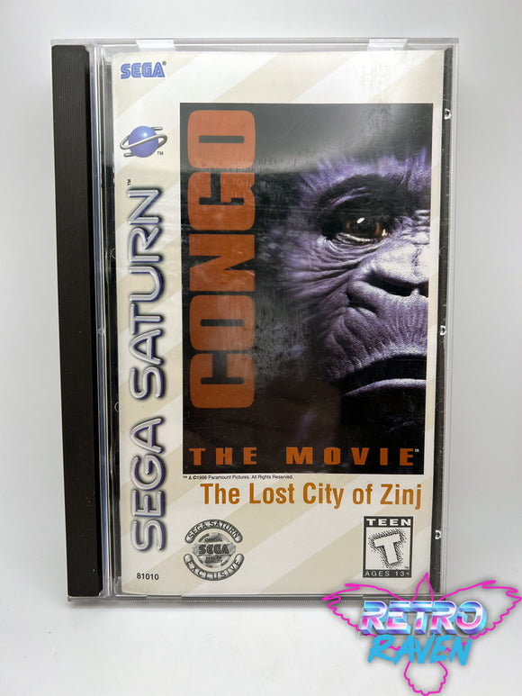 Congo: The Movie The Lost City of Zinj Sega Saturn – Retro