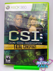 CSI: Crime Scene Investigation - Fatal Conspiracy - Xbox 360