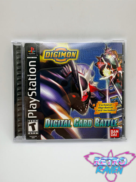 Digimon: Digital Card Battle - PlayStation 1 – Retro Raven Games