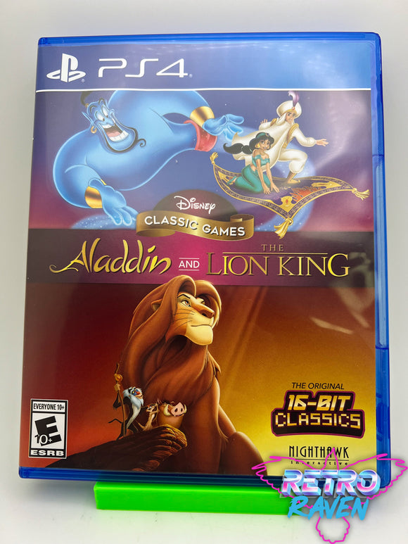 Disney Classic Games: Aladdin and The Lion King - Playstation 4