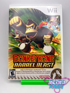 Donkey Kong Barrel Blast - Nintendo Wii