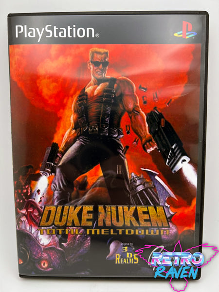 Duke Nukem Total Meltdown Playstation 1 Retro Raven Games