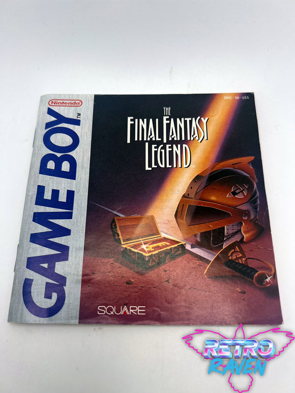 Final Fantasy Legend - Gameboy Manual