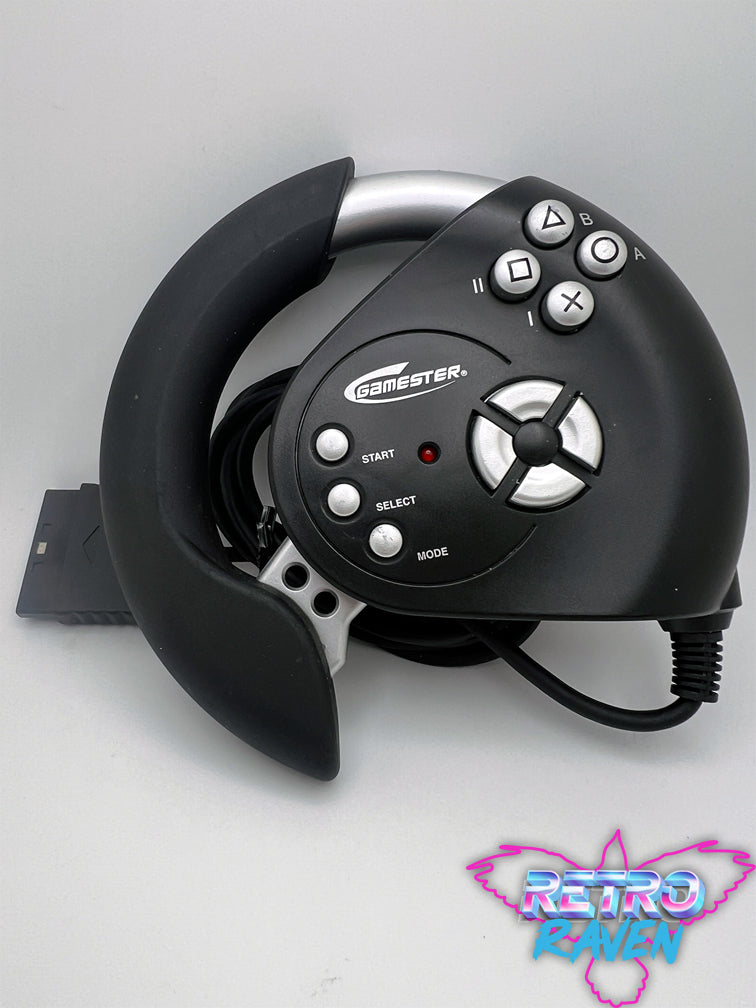 Radica Gamester Pro Racer Steering Wheel Controller for PlayStation 2 ...