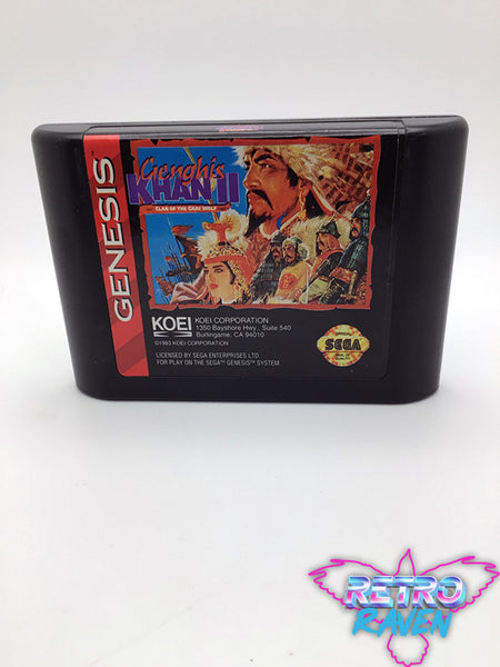 Genghis Khan II: Clan Of The Gray Wolf Sur Sega Genesis (PAL) - Sans Manuel