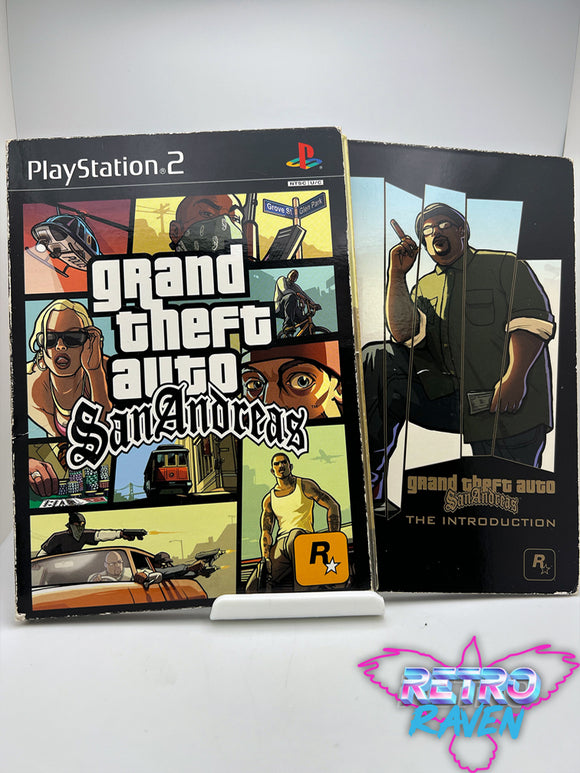 Vintage PS2 Grand Theft Auto San Andreas Game Complete With Poster/map *not a Reproduction* PS2 Black Label Vintage PS2 Grand Theft Auto San Andreas Game Complete With Poster/map *not a Reproduction* PS2 Black Label