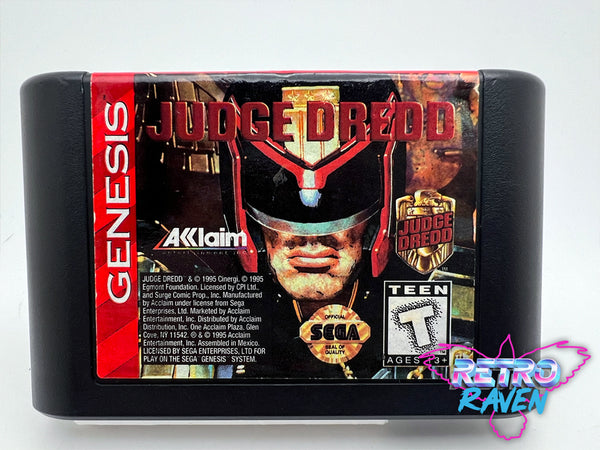 Judge Dredd Megadrive Pal Euro Judge Dredd Megadrive Pal Euro