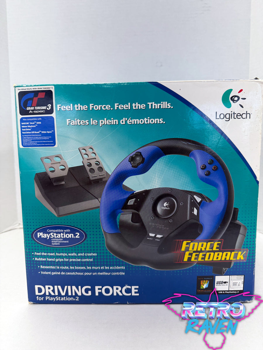 Logitech Driving Force - PlayStation 2 – Retro Raven Games