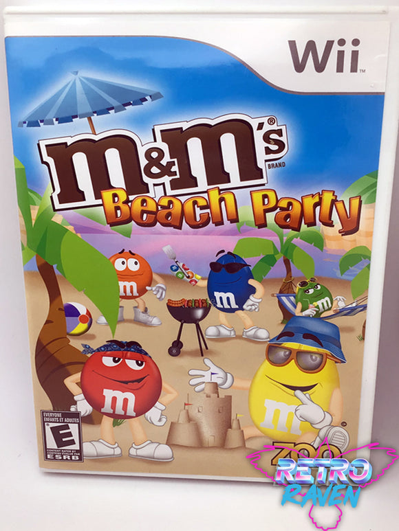 M&M's Beach Party Nintendo Wii Retro Raven Games