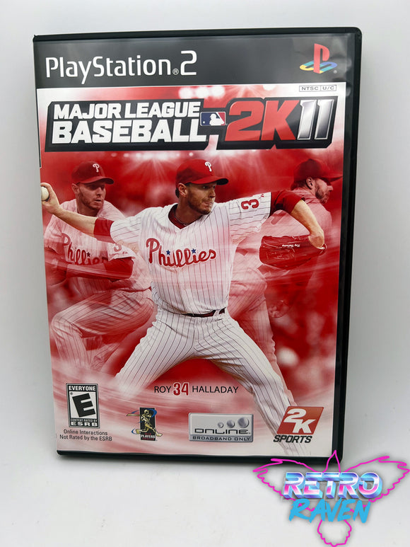 Baseball Ps2 Major League Baseball 2K11 - Playstation 2 – Retro Raven Games