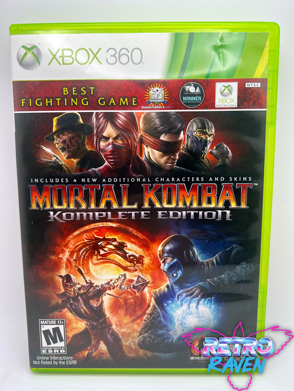 Gameplay Mortal Kombat Xbox 360 Games Mortal Kombat: Komplete
