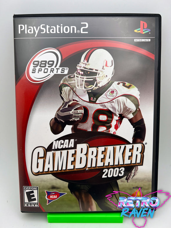 NCAA Gamebreaker 2003 - PlayStation 2