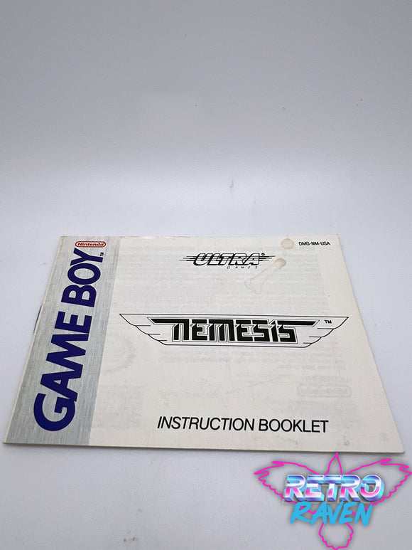 Nemesis - Gameboy Manual