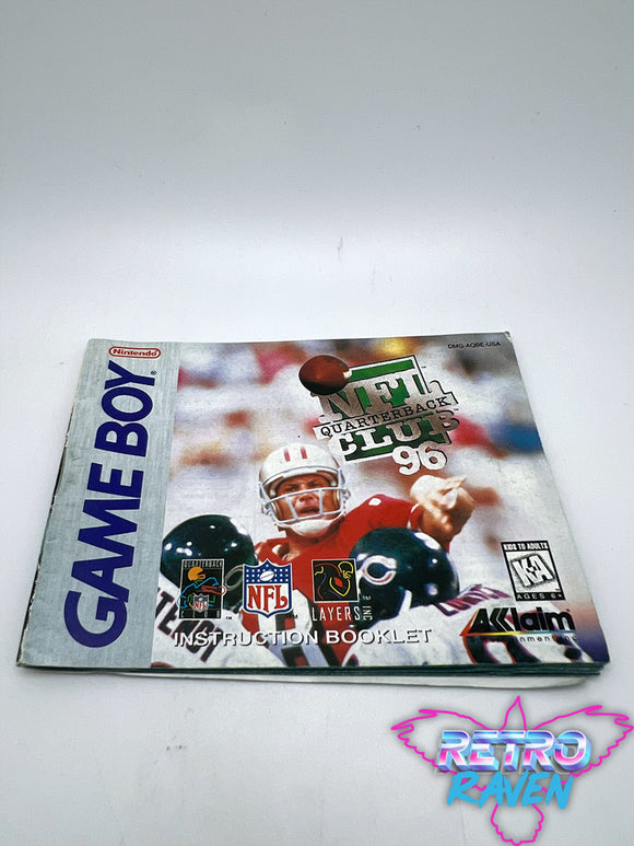 NFL Quarterback Club 96 - Gameboy Manual