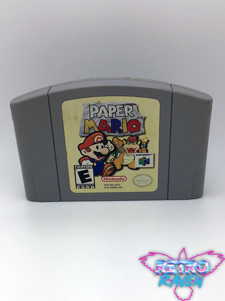 Paper mario n64 sales cartridge