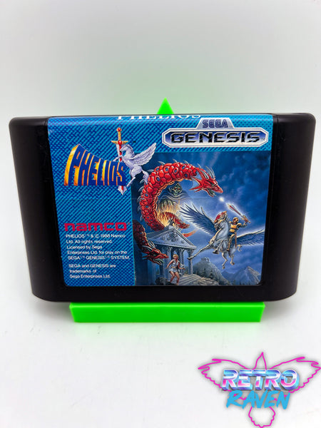 Phelios Sur Megadrive (Sega Genesis) – Jeu Complet Bon état, Shoot Them Up
