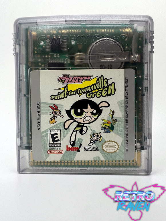 The Powerpuff Girls: Paint the Townsville Green - Game Boy Color