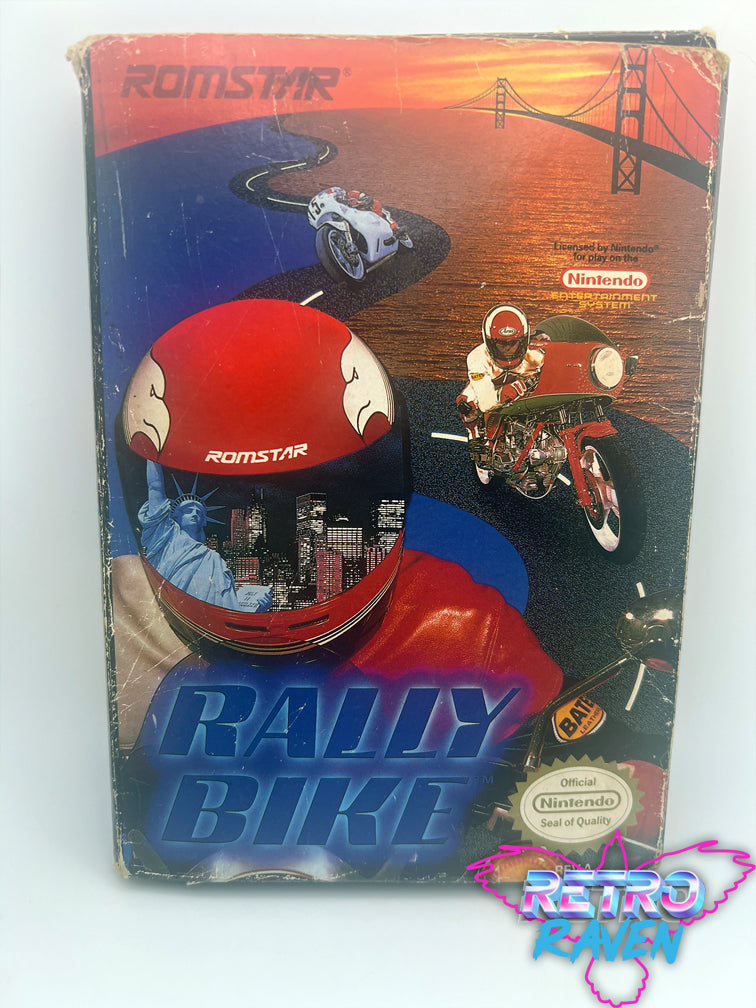 Rally Bike - Nintendo NES Complete – Retro Raven Games