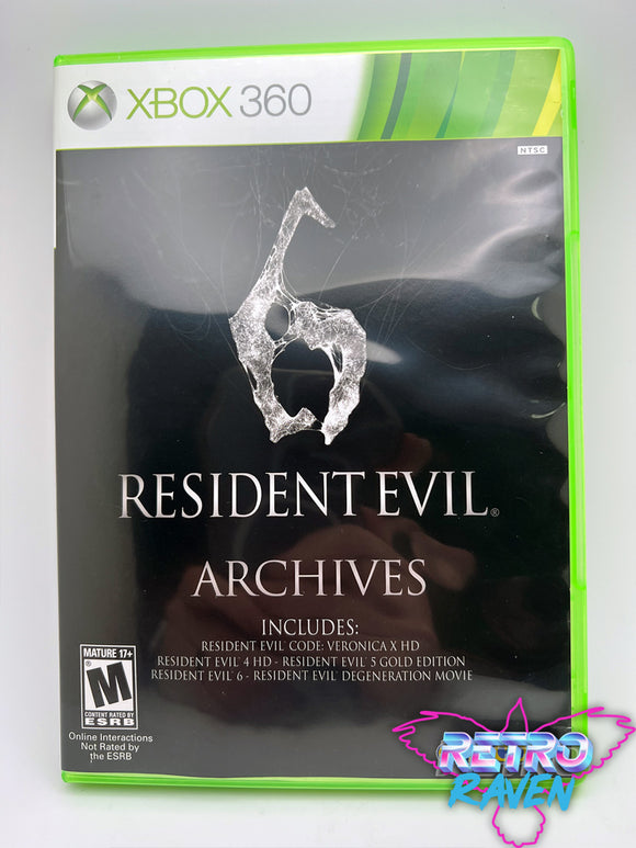 Resident Evil 6: Archives - Xbox 360