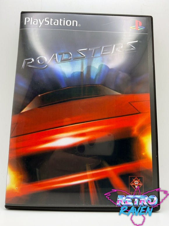 Jeu Roadsters PlayStation 1 PS1/PS2 - Version PAL - Testé Et Nettoyé - Bon État - Vendeur Professionnel