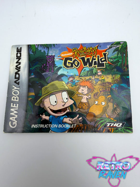 Rugrats Go Wild - GBA Manual – Retro Raven Games
